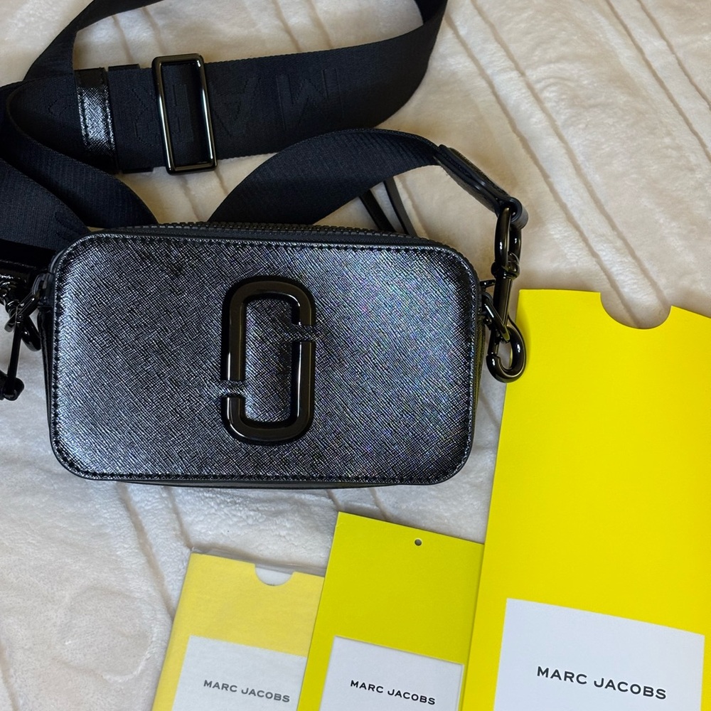 Marc Jacobs Sleek Black Crossbody